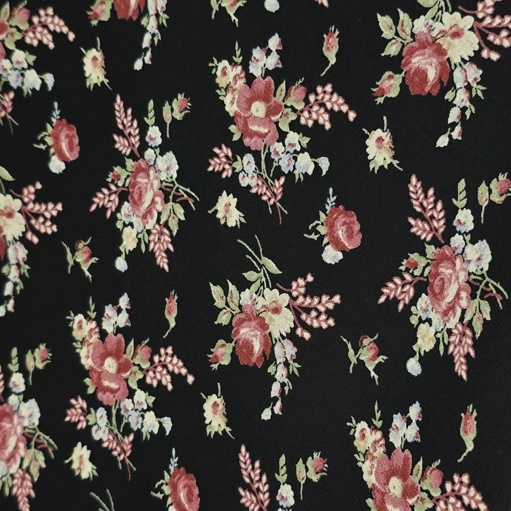 Helene Blake 90s Grunge Floral Mini Skirt Size 13/14